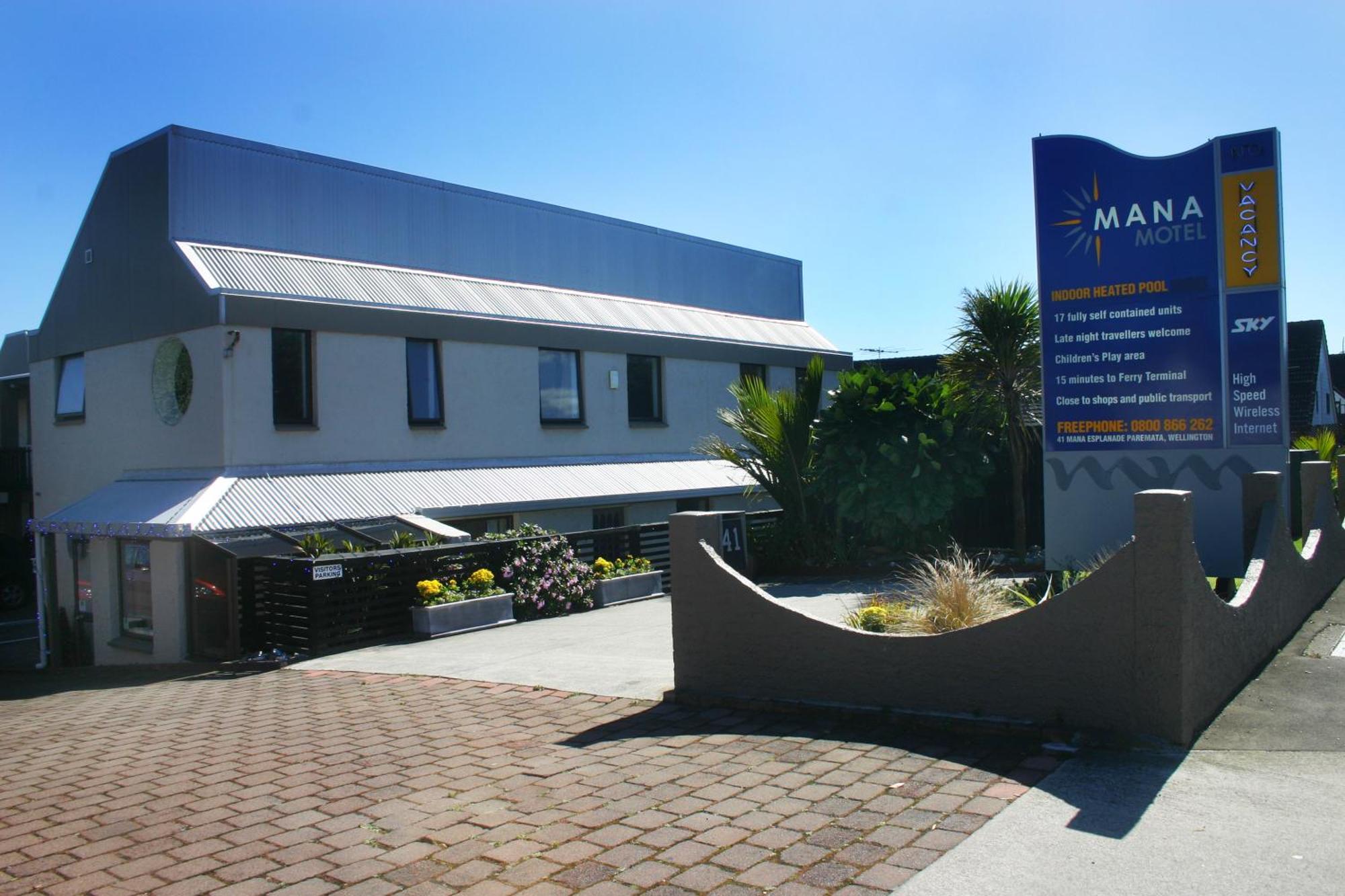Aaa Mana Motel Porirua Eksteriør billede